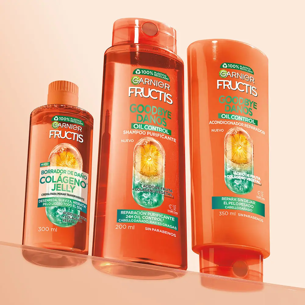 FRUCTIS ENJUAGUE X350 ML. OIL CONTROL ARGÁN