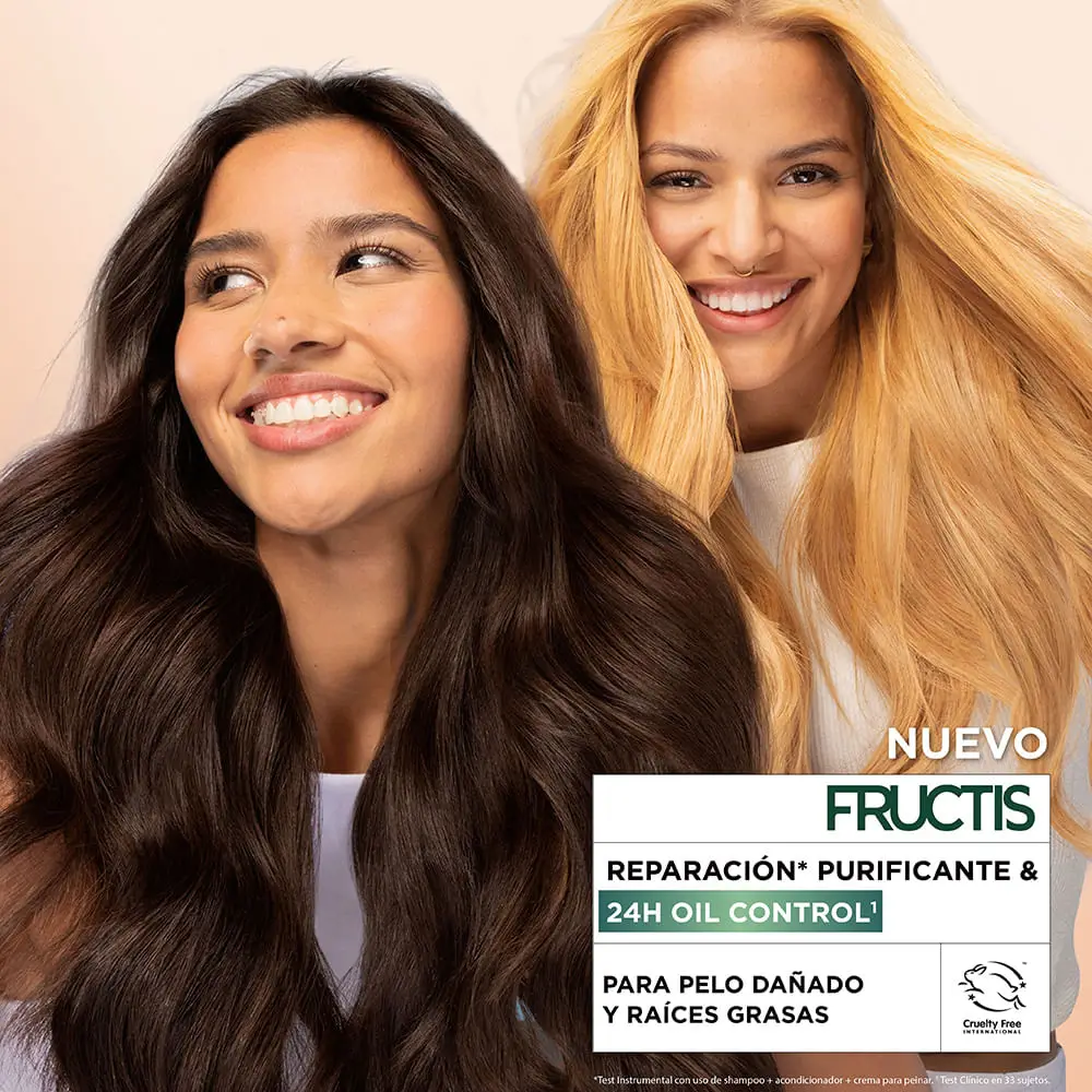 FRUCTIS ENJUAGUE X350 ML. OIL CONTROL ARGÁN