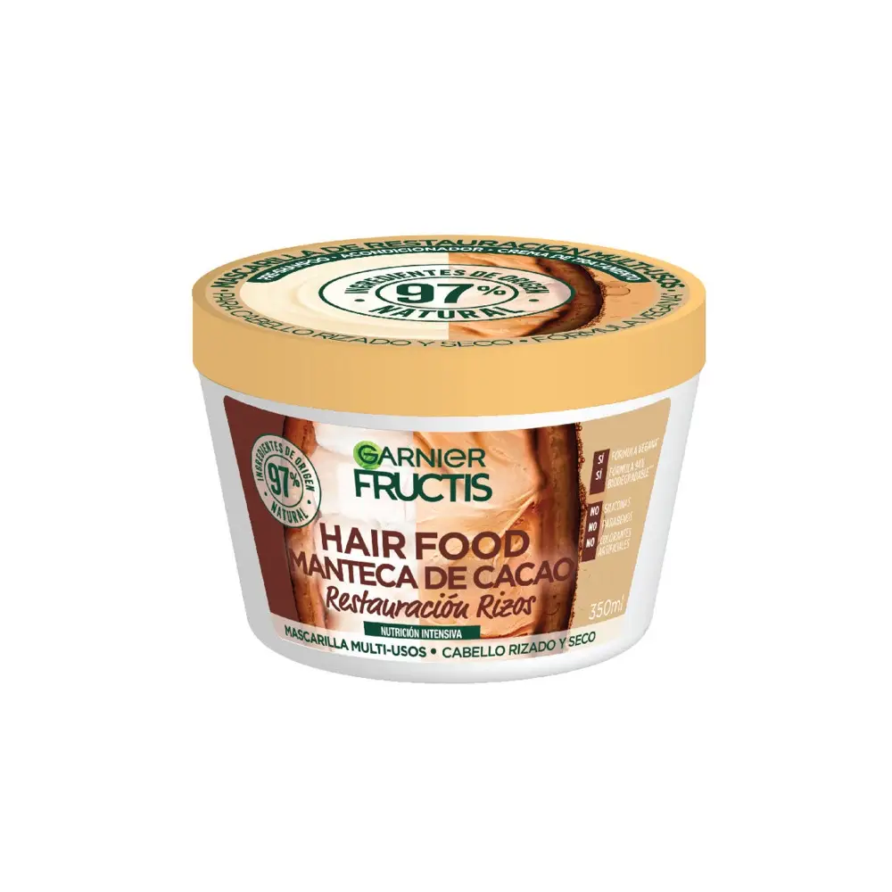 FRUCTIS HAIR FOOD TRATAMIENTOMANTECA DE CACAO X300ML 