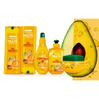 Fructis Kit Linea Coco Liso De Garnier - sh+enj+oleo+cr+trat