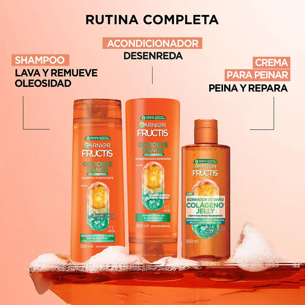 FRUCTIS SHAMPOO X350 OIL CONTROL ARGÁN