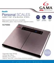 GAMA BALANZA DIGITAL SCF5000