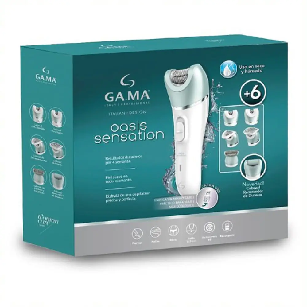 GAMA DEPILADORA OASIS SENSATION USB