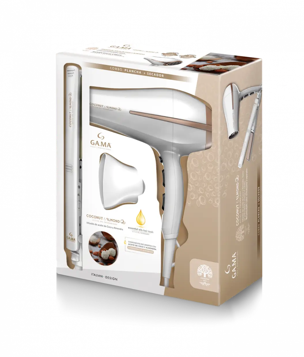 GAMA PACK SECADOR + PLANCHITA ELEGANCE