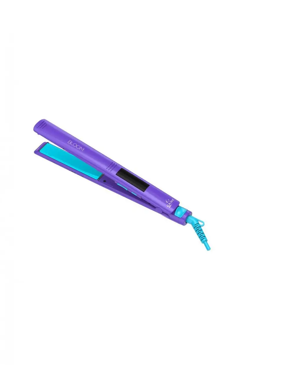Gama Planchita De Pelo Led Elegance Bloom Violeta