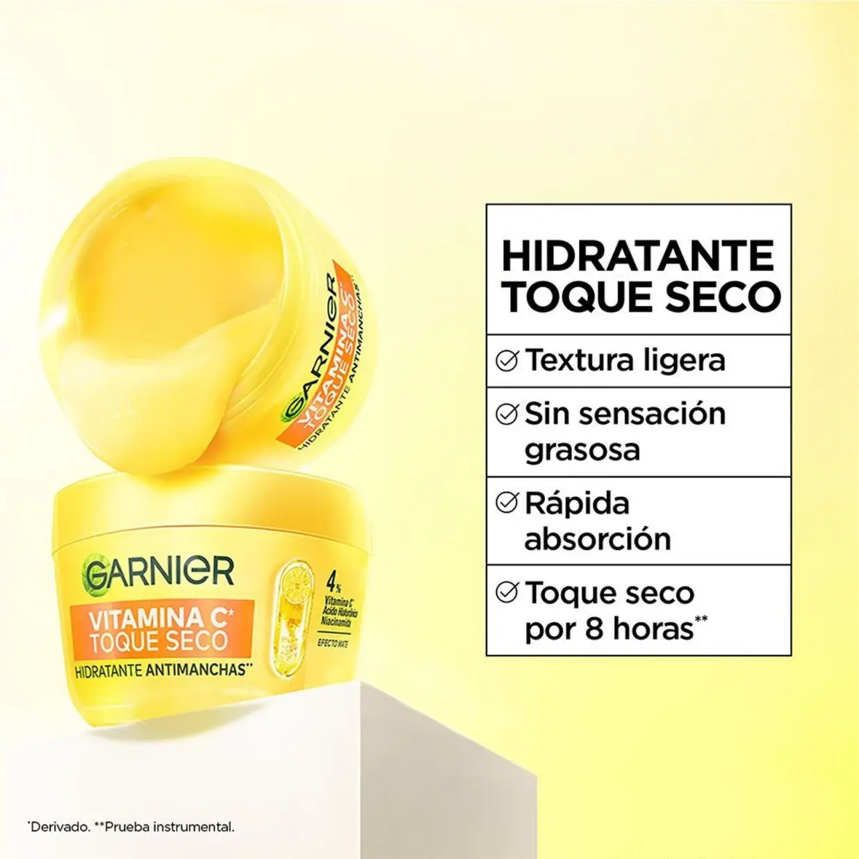 GARNIER CREMA HIDRATANTE VIT C X85 TOQUE SECO