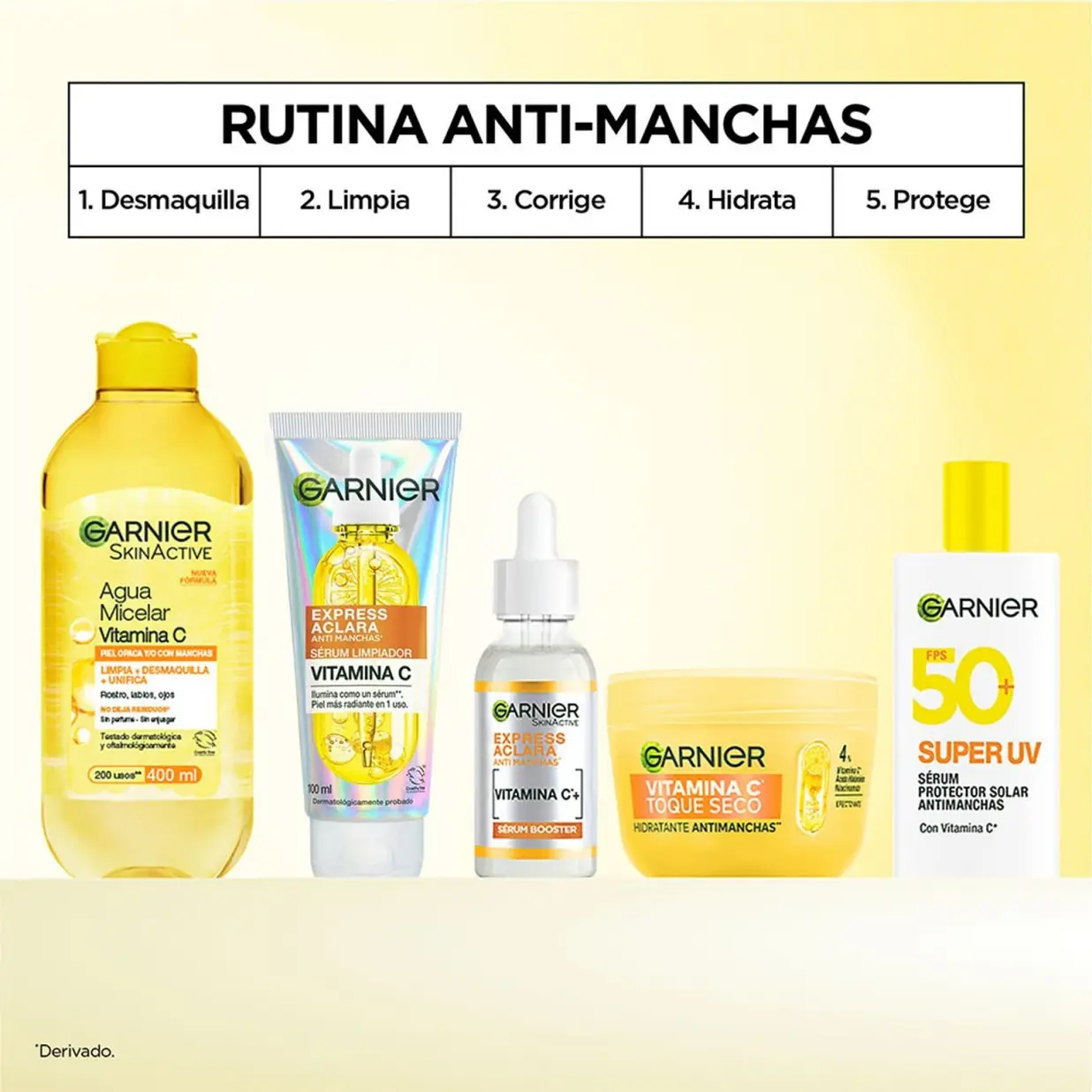 GARNIER CREMA HIDRATANTE VIT C X85 TOQUE SECO