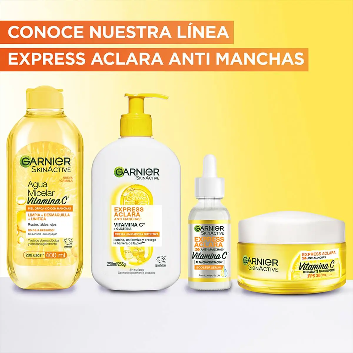 GARNIER CREMA LIMPIADORA VIT C X250 