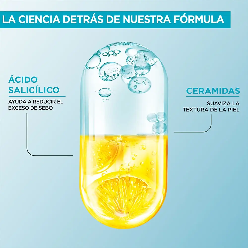 GARNIER GEL LIMPIADOR ACIDO SALICILICO X250