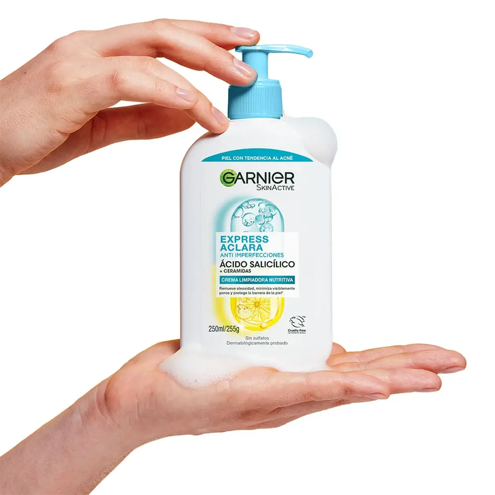 GARNIER GEL LIMPIADOR ACIDO SALICILICO X250