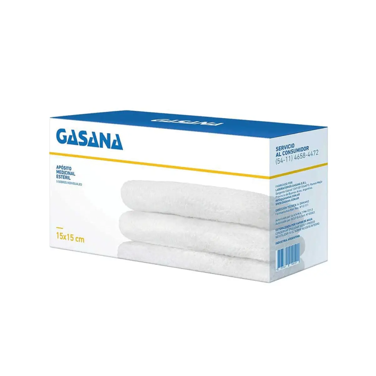 GASANA APOSITO QUIR EST 15X15