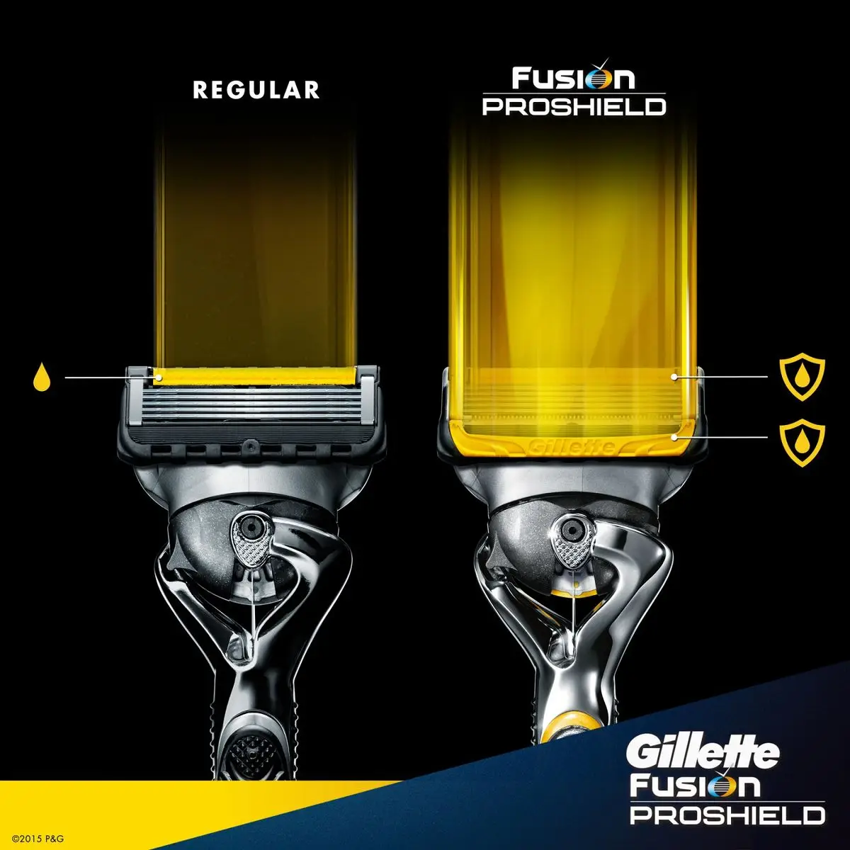 GILLETTE FUSION PROSHIELD REPUESTO X2U.