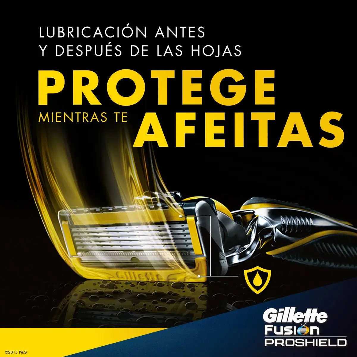 GILLETTE FUSION PROSHIELD REPUESTO X2U.