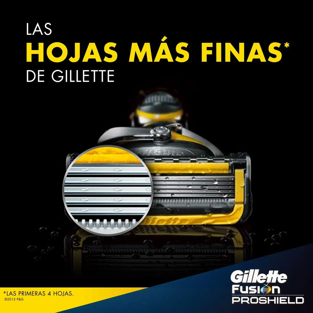 GILLETTE FUSION PROSHIELD REPUESTO X2U.