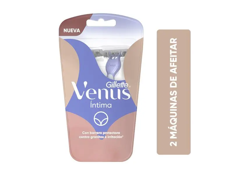 GILLETTE VENUS INTIMA X2U. 