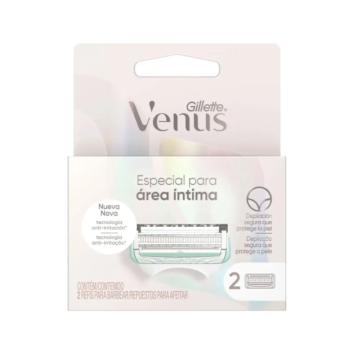 GILLETTE VENUS INTIMA X2U REPUESTO