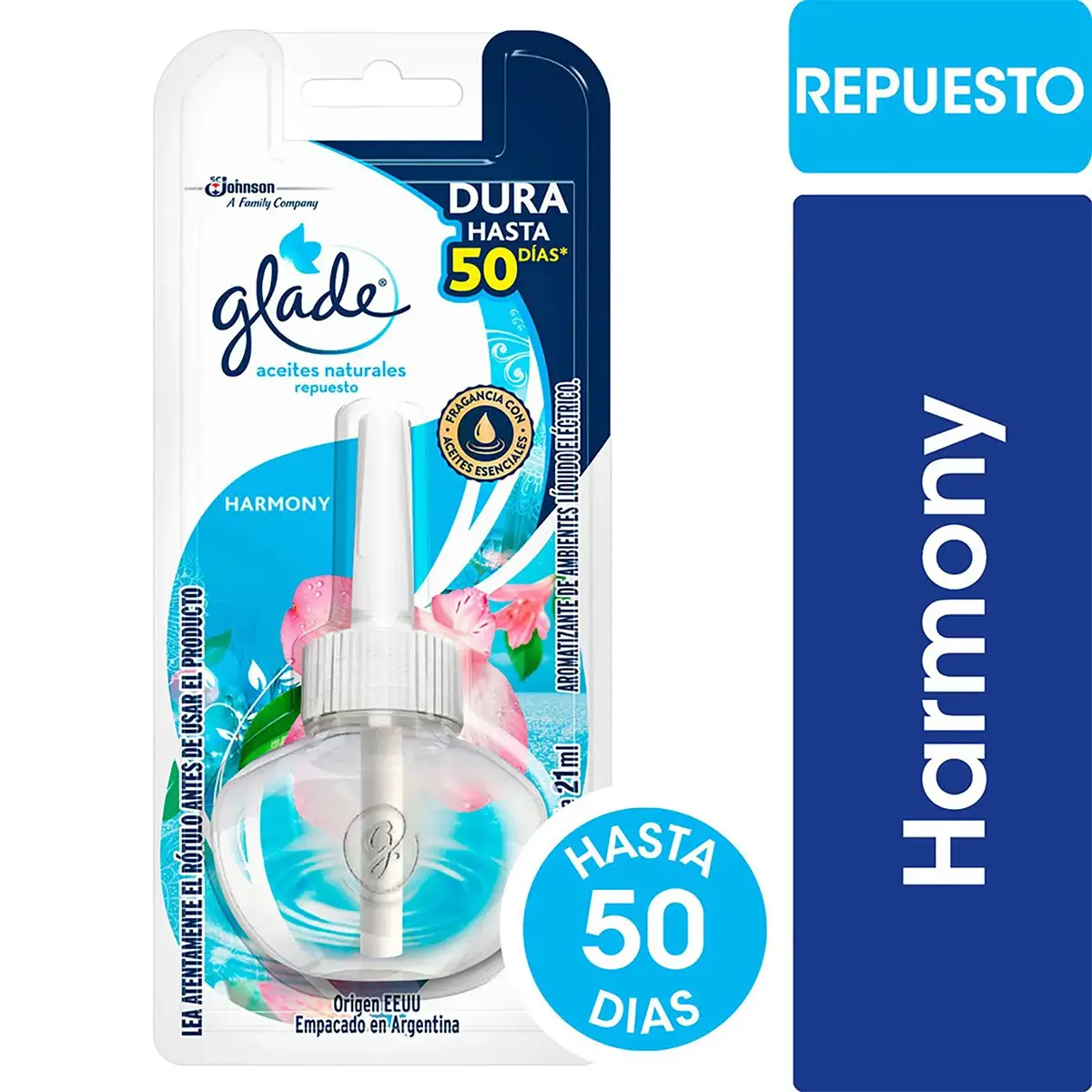 GLADE ACEITES NATURALES HARMONY REPUESTO