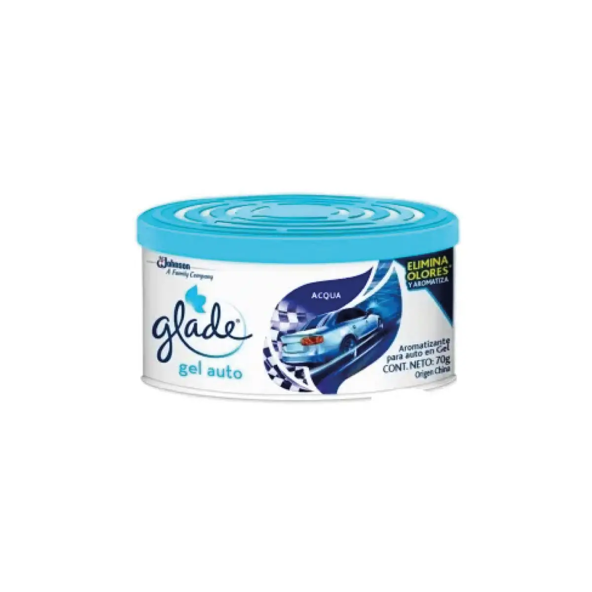 GLADE GEL AUTO ACQUA X 70 GRS 