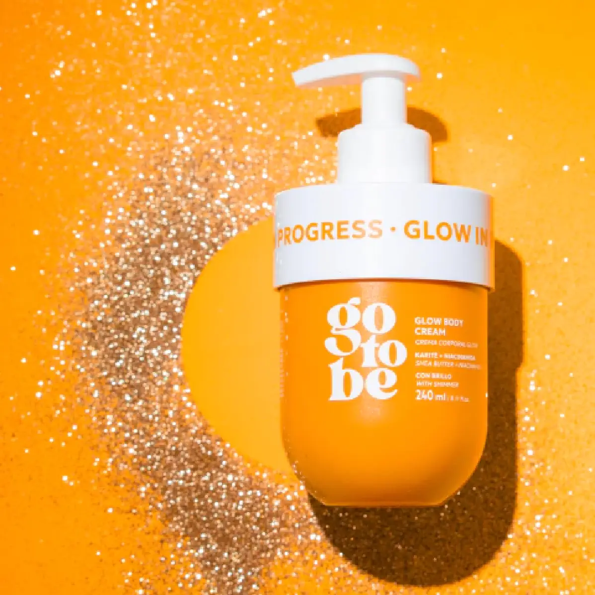GO TO BE BODY CREAM GLOW IN PROGRESS X240 GR.