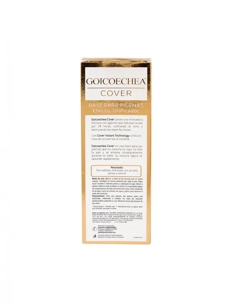 GOICOECHEA CREMA X100 COVER