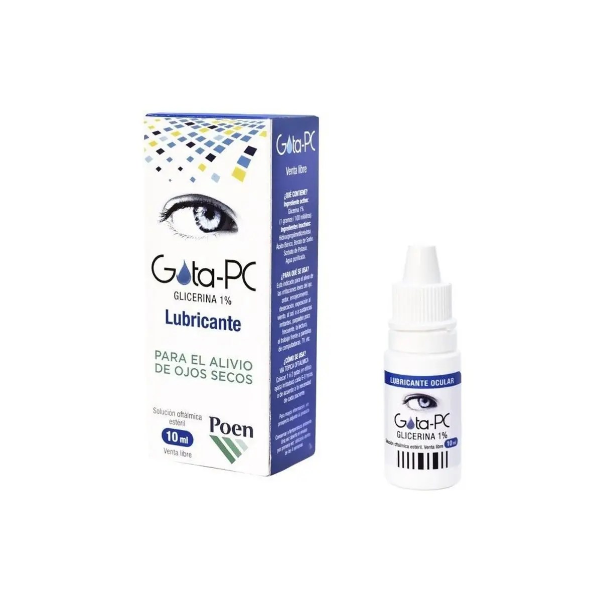 GOTA PC SOLUCION OFTALMOLOGA X 10 ML