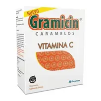 GRAMICIN CARAMELOS CON VITAMINA C X 12 U