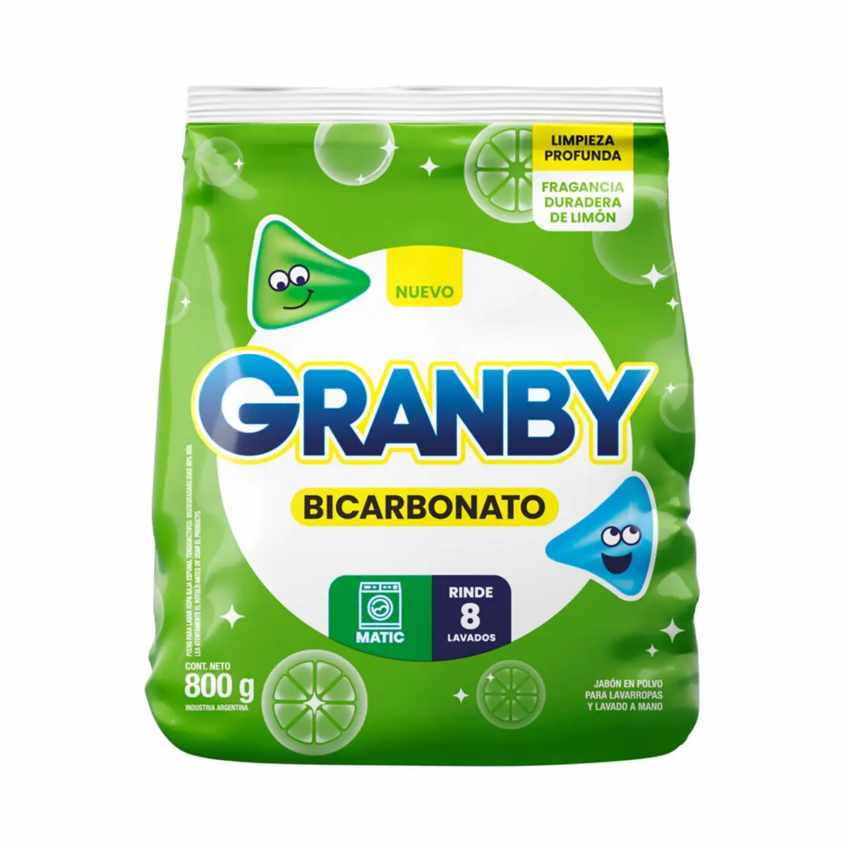 GRANBY POLVO X800 MATIC LIMON 