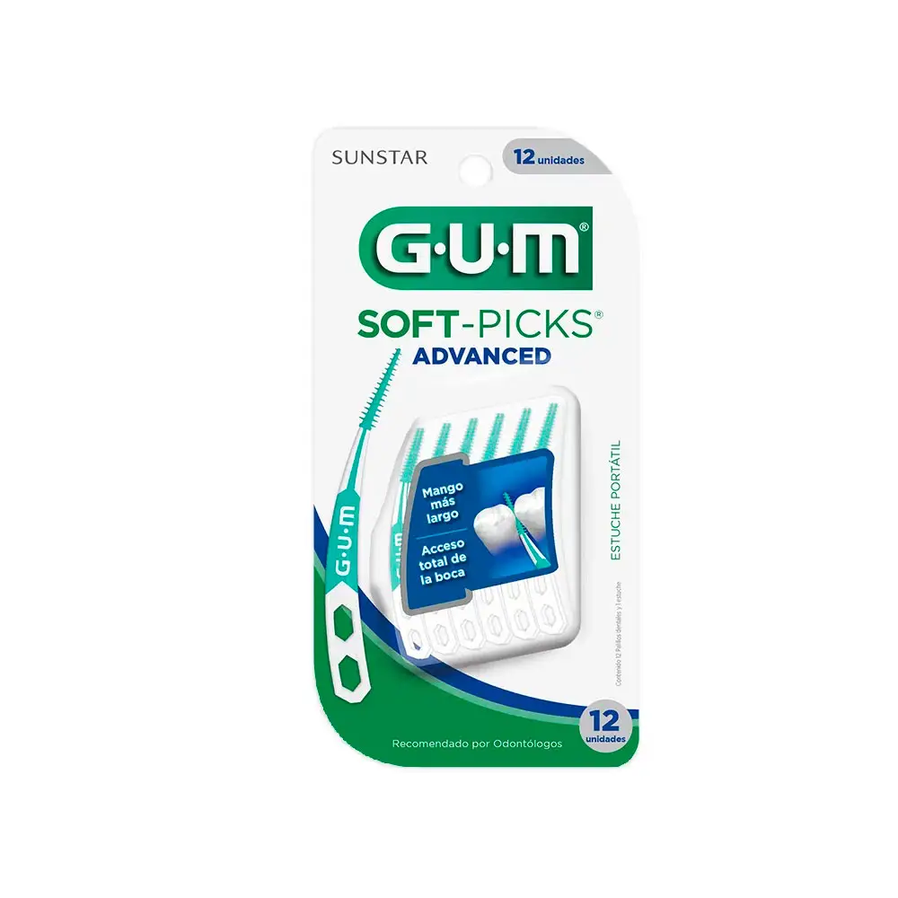 GUM 650AR PALILLOS PLASTICOS X12