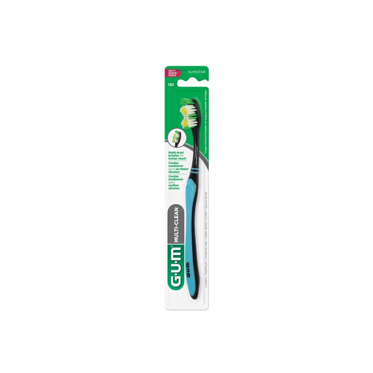 GUM CEPILLO MULTI CLEAN X1 