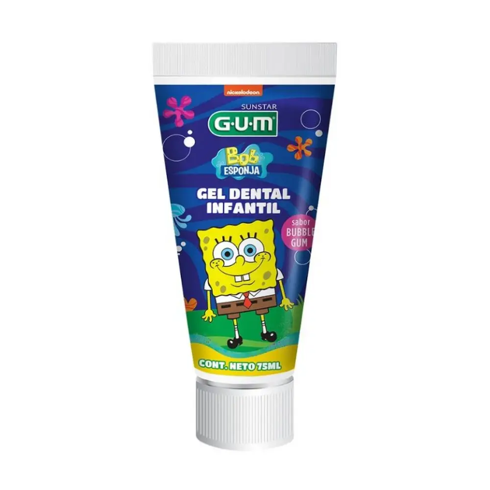 GUM GEL DENTAL BOB ESPONJA X100G