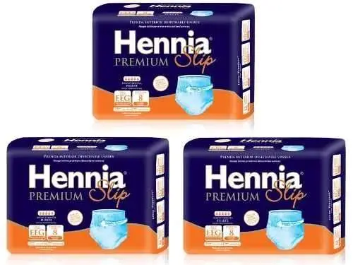 HENNIA ROPA INT.ADULT.X8 XXG