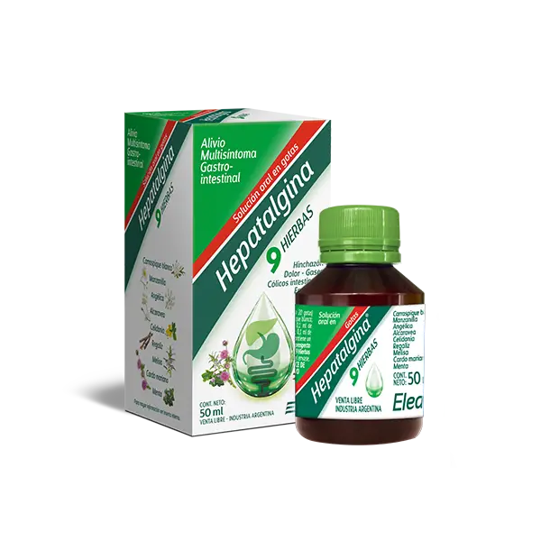 HEPATALGINA 9 HIERBAS GOTAS X50ML