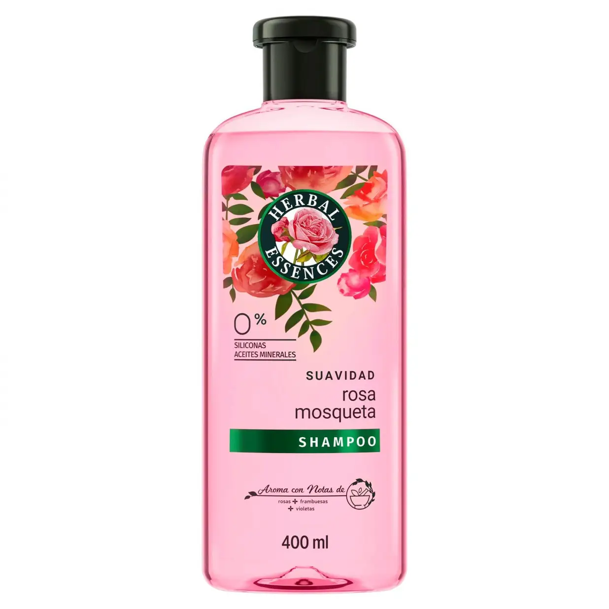 HERBAL ESSENCES SHAMPOO X400 ROSA MOSQUETA 