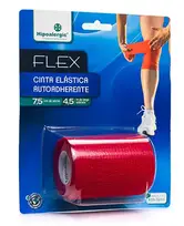 HIPOALERGIC VENDA ELASTICA 7.5CM X 4.5M ROJO