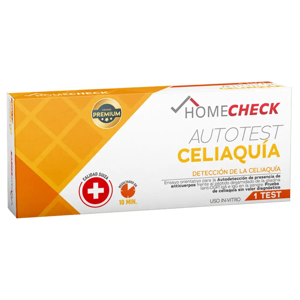 HOMECHECK AUTOTEST DETECTOR DE CELIAQUÍA