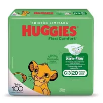 HUGGIES FLEXI COMFORT X20 G 