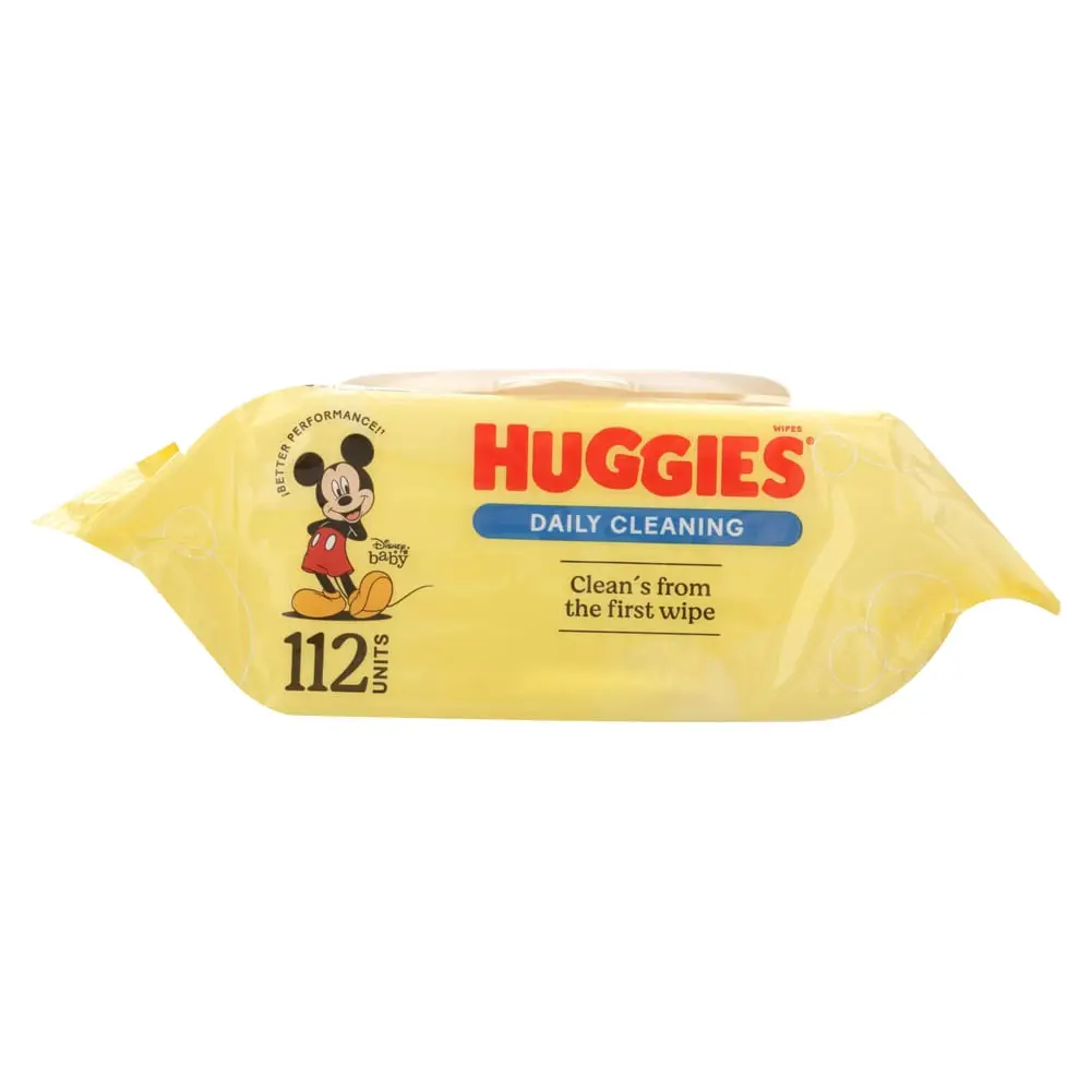 HUGGIES TOALLITAS HUMEDAS X112 LIMPIEZA DIARIA