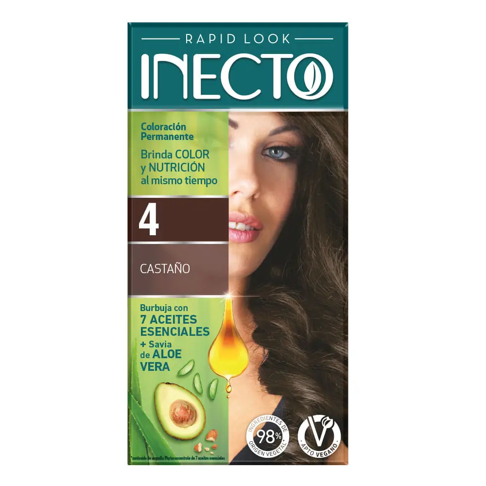 INECTO KIT 4 CASTAÑO