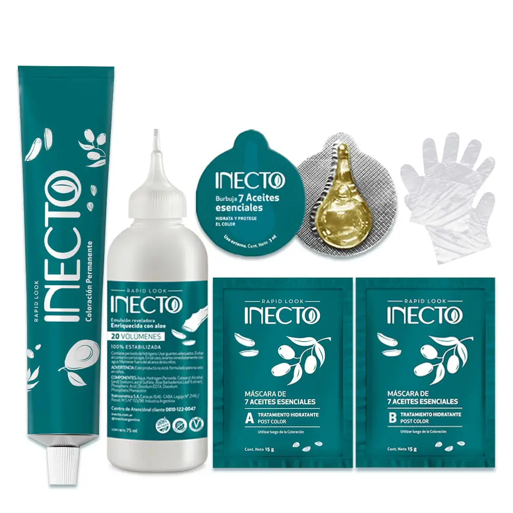 INECTO KIT 8 RUBIO CLARO