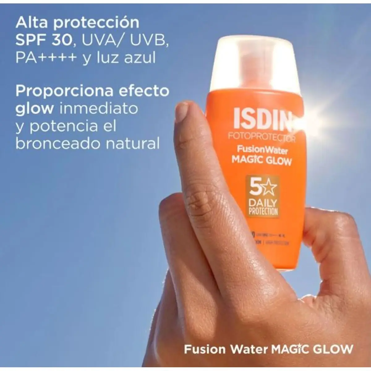 ISDIN FOTOPROTECTOR FUSION WATER MAGIC GLOW SPF 30 x 50 Ml