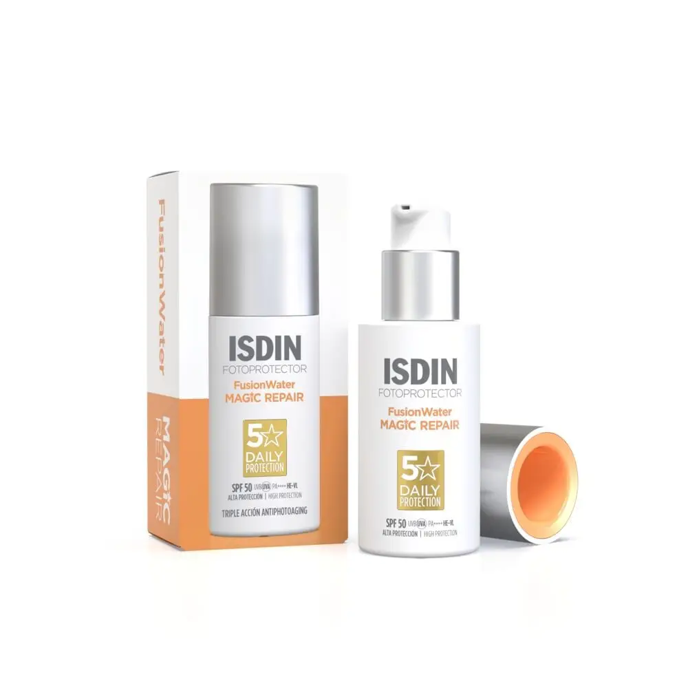 ISDIN PROTECTOR SOLAR F50 FUSION WATER MAGIC REPAIR COLOR 