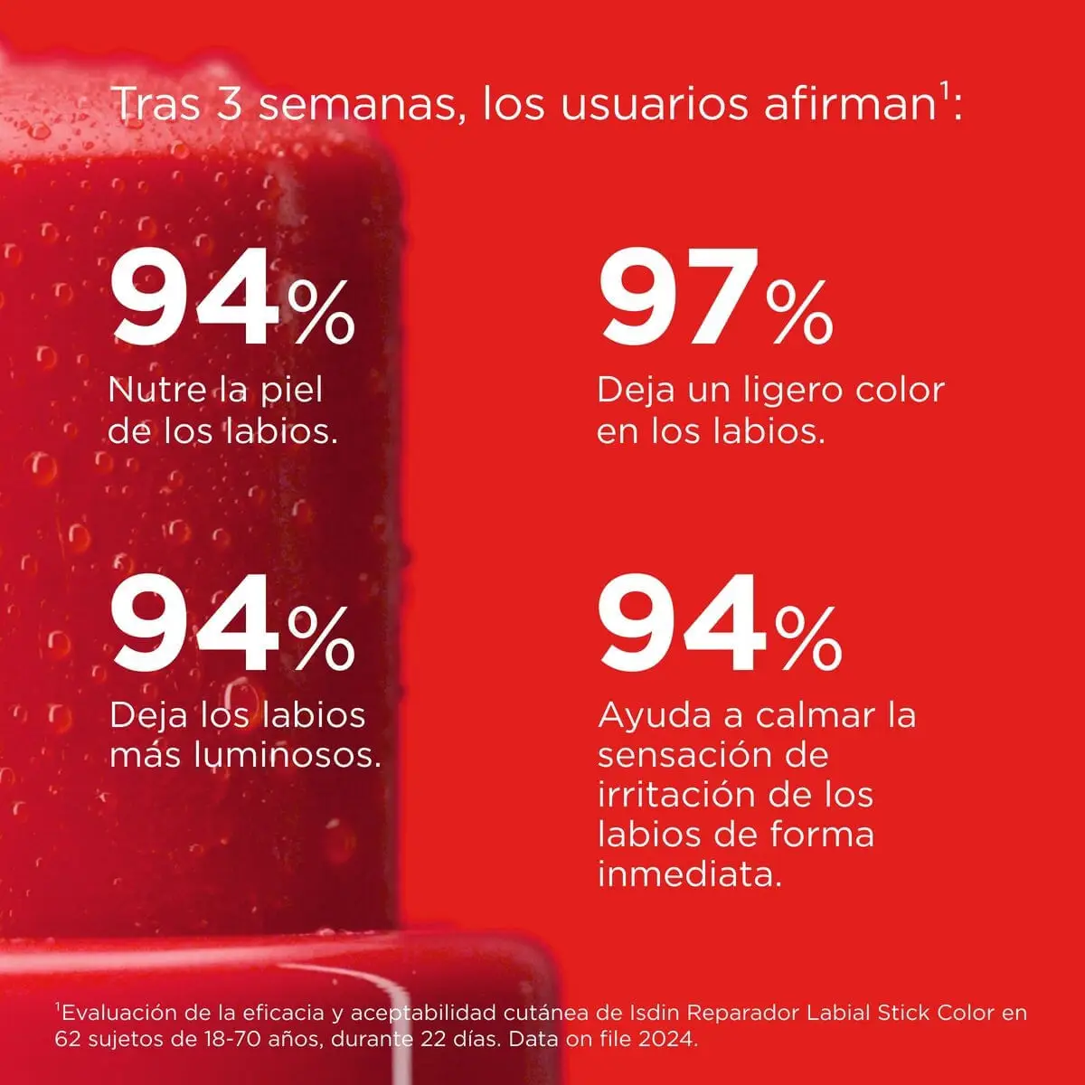 ISDIN REPARADOR LABIAL STICK ROJO 