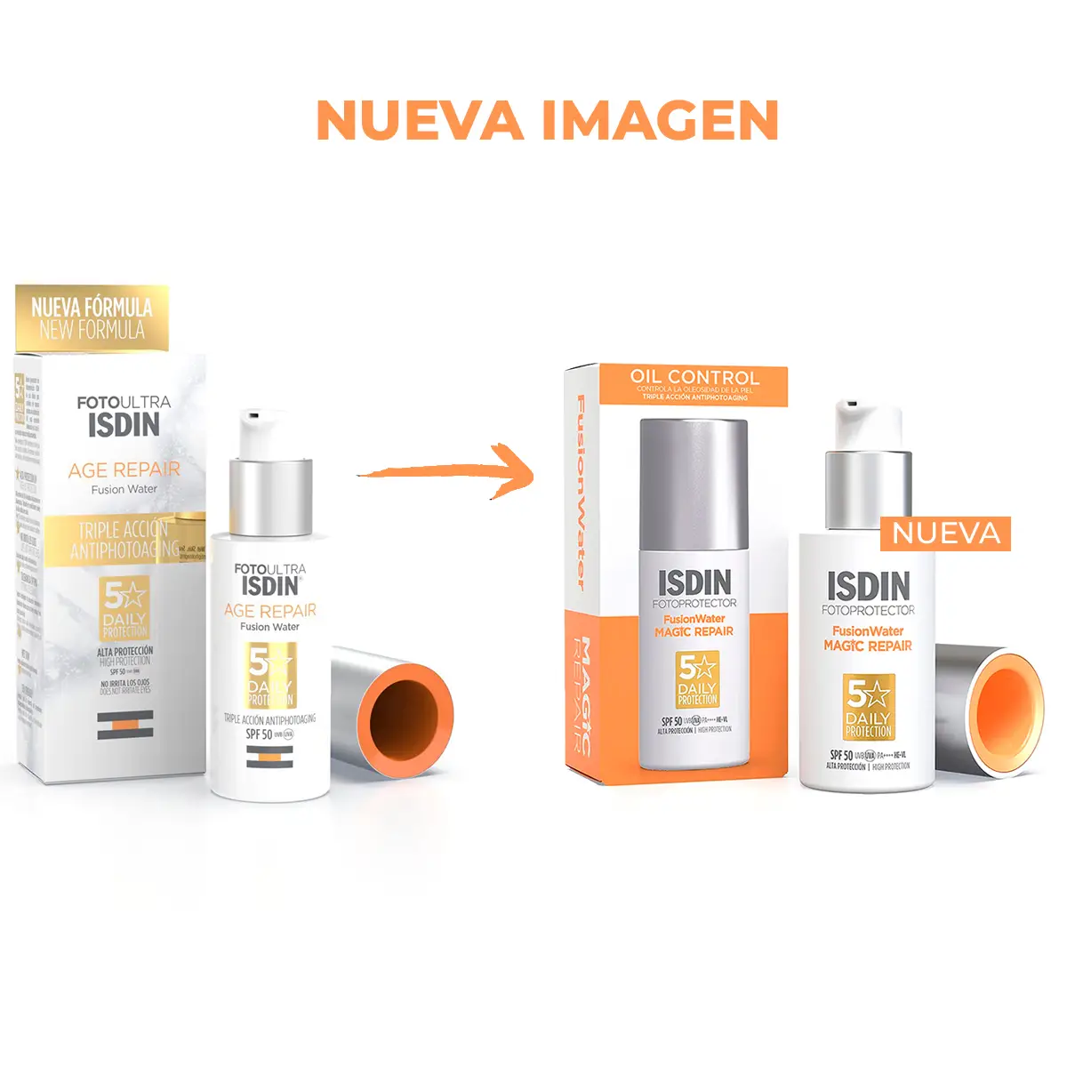ISDIN SOLAR F50 FUSION WATER MAGIC REPAIR X50 ML