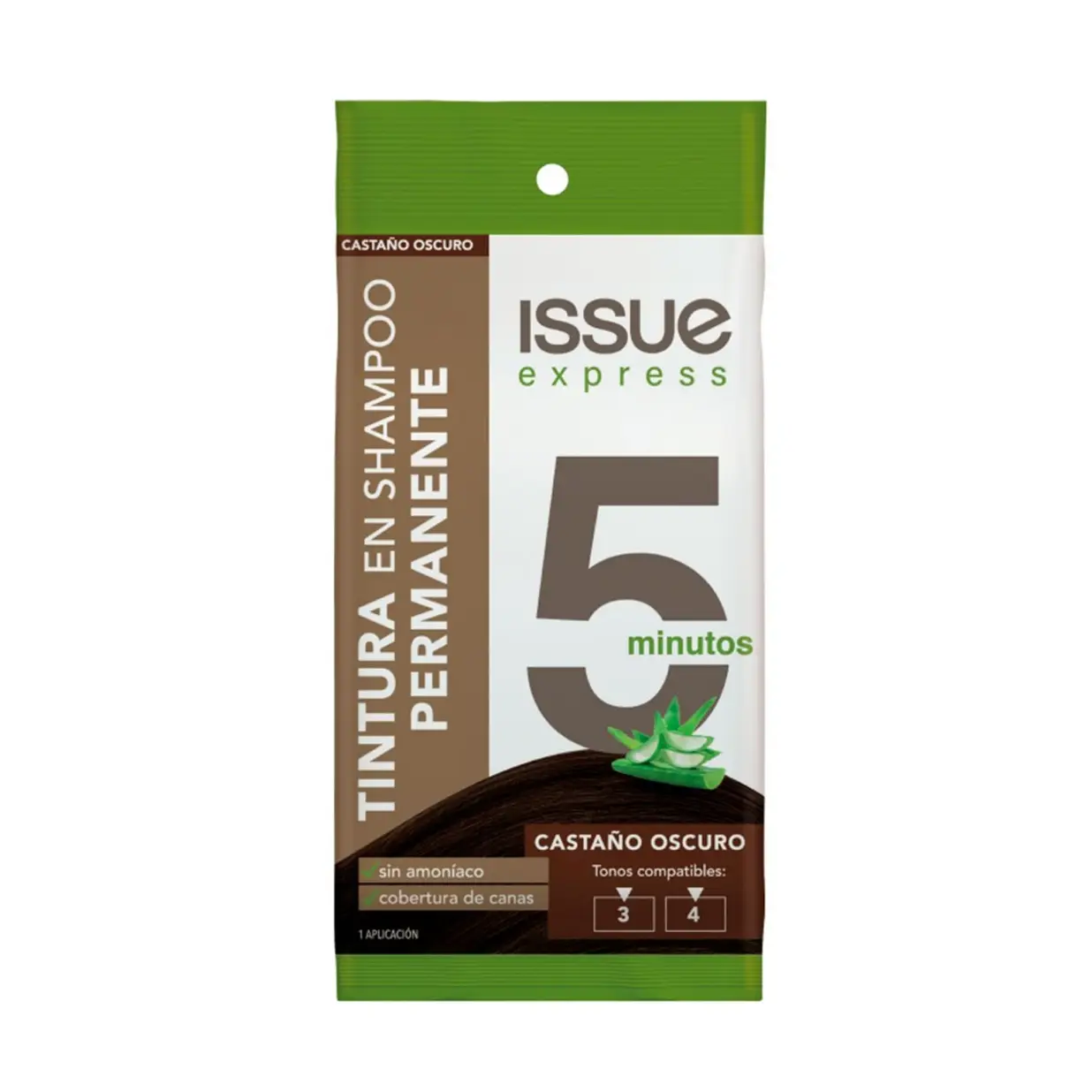 ISSUE SHAMPOO COLOR EXPRESS CASTAÑO OSCURO