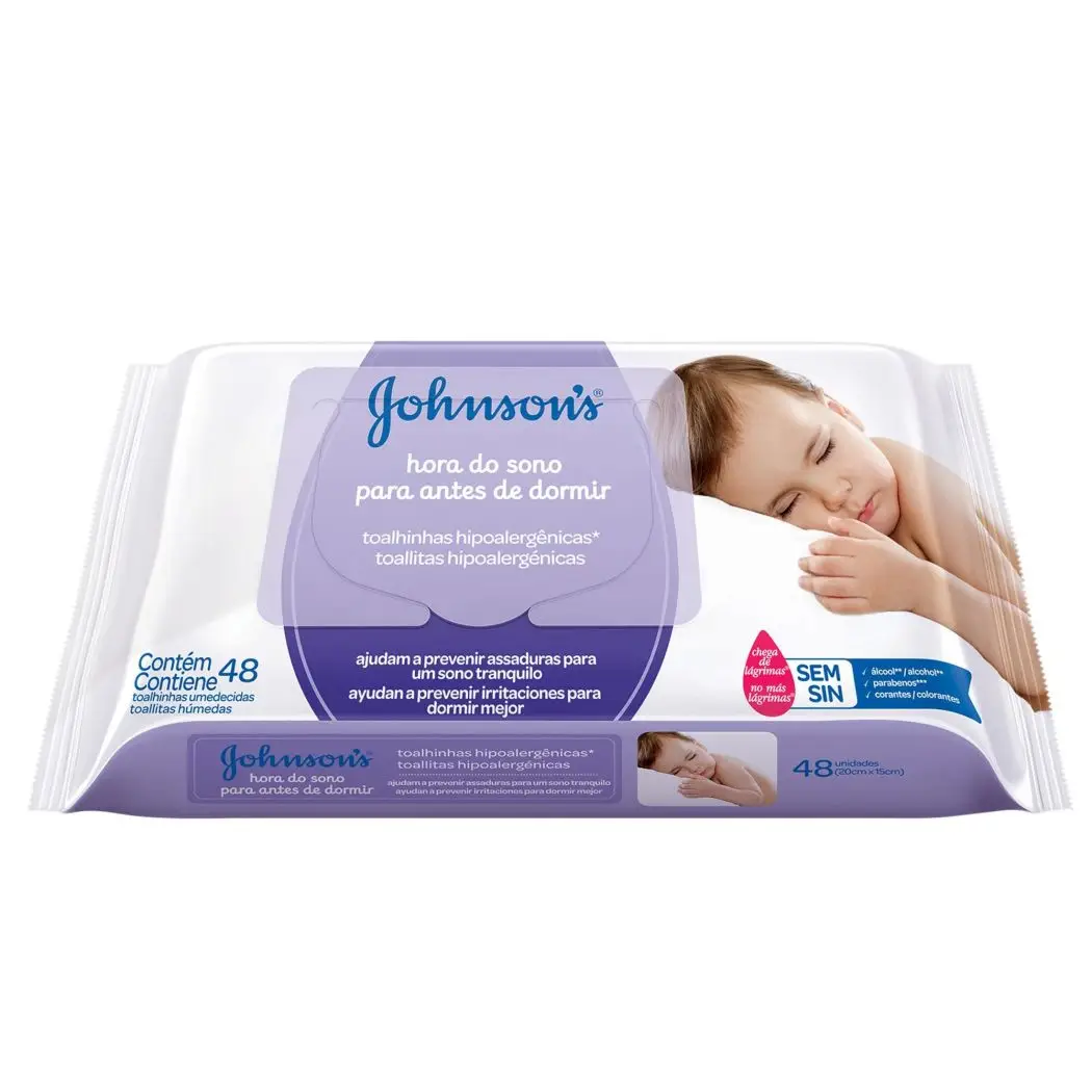 JOHNSON TOALLITAS X48 DULCES SUEÑOS