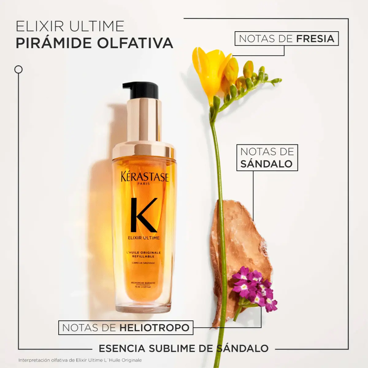 KERASTASE ELIXIR ULTIME X75ML REFILLABLE