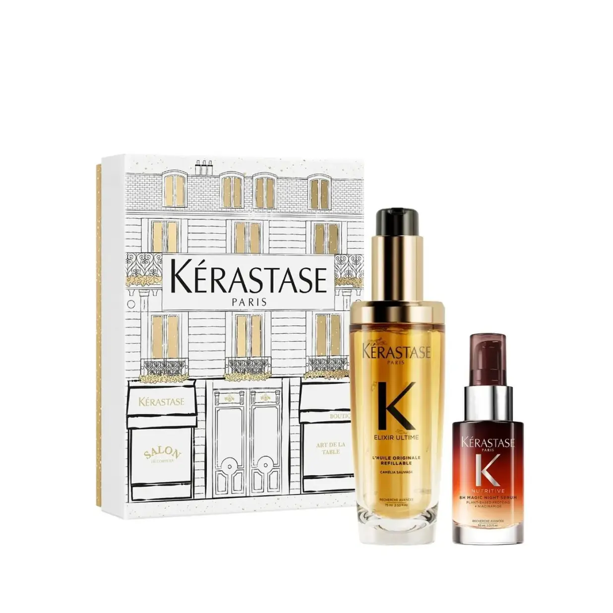 KERASTASE SET ICONICS SERUM 