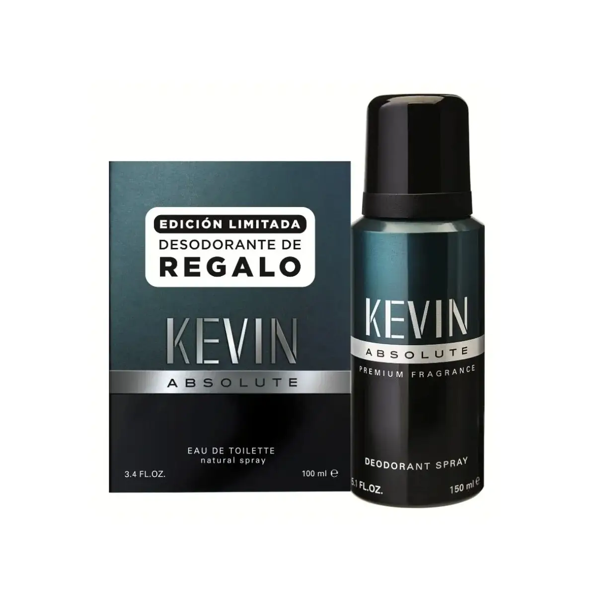 KEVIN ABSOLUTE EDT X100 ML + DESODORANTE SET