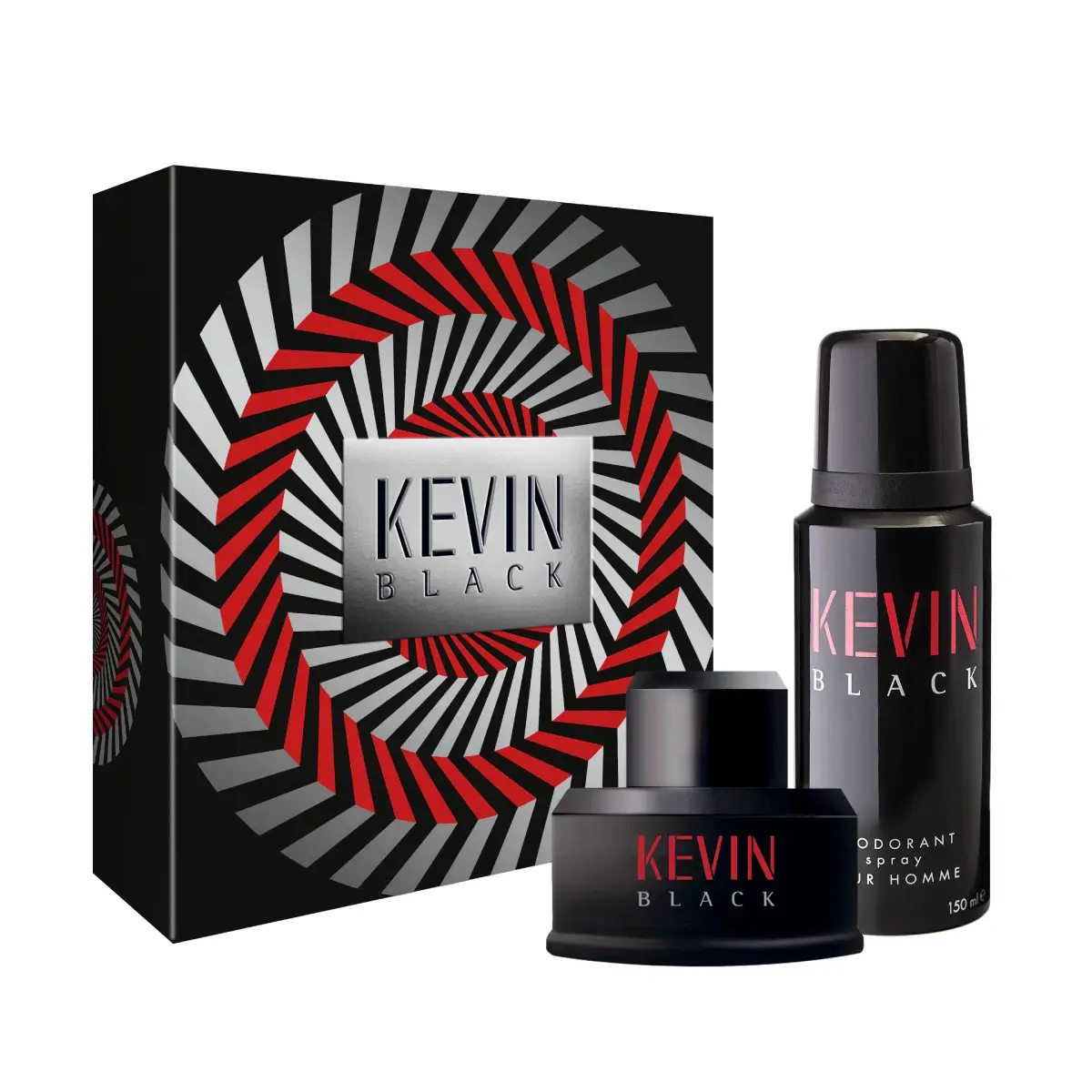 KEVIN BLACK ESTUCHE LIBRO X60 ML EDT + DEO 