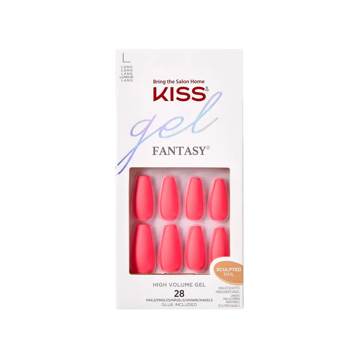 KISS GEL FANTASY SCULPTED GLUE ORANGE BURST